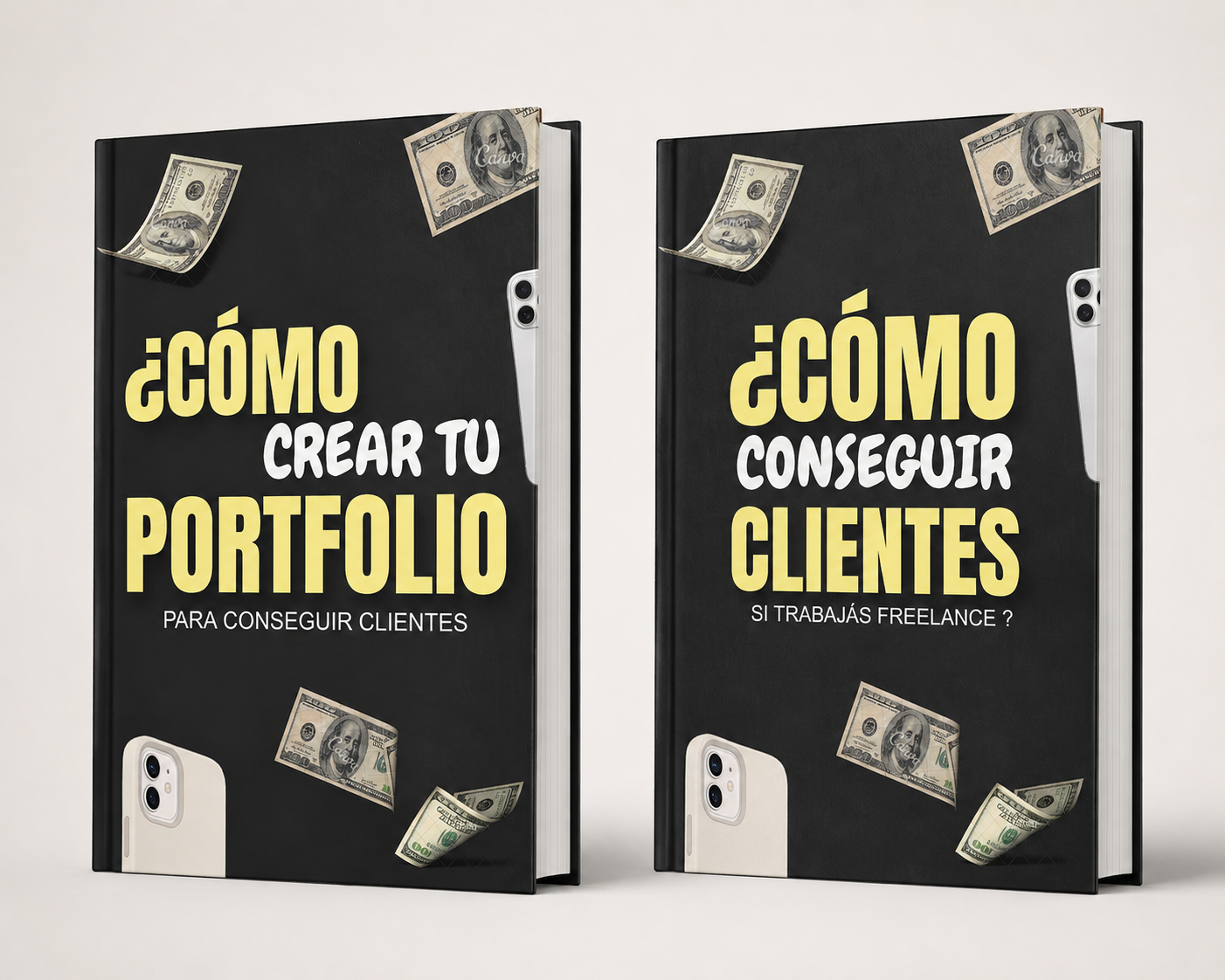 Portfolio Ganador para Freelancers + Guía gratuita: Cómo conseguir tus primeros clientes